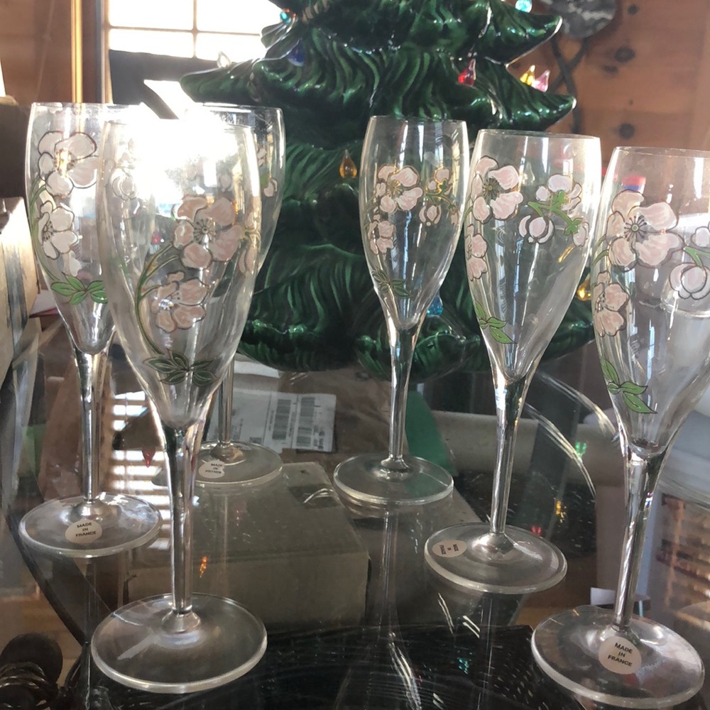 Perrier jouet champagne flutes